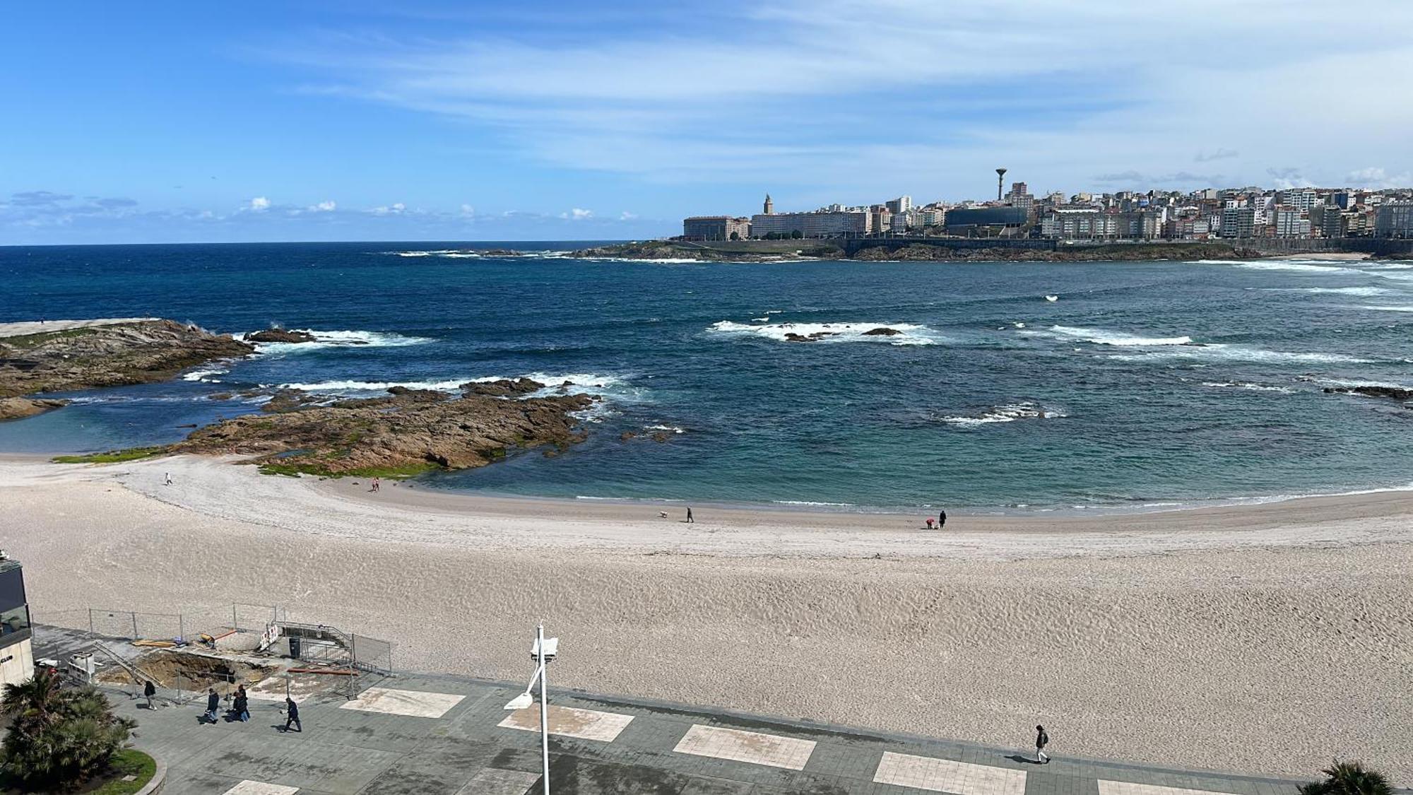 Piso Con Vistas A La Playa De Riazor Apartment A Coruna Exterior photo
